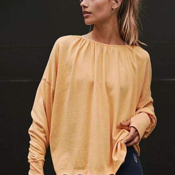 NEW Free People Fp Movement Rundown Tunic Top Open Back Oversized Slouchy, XS - Picture 4 of 16